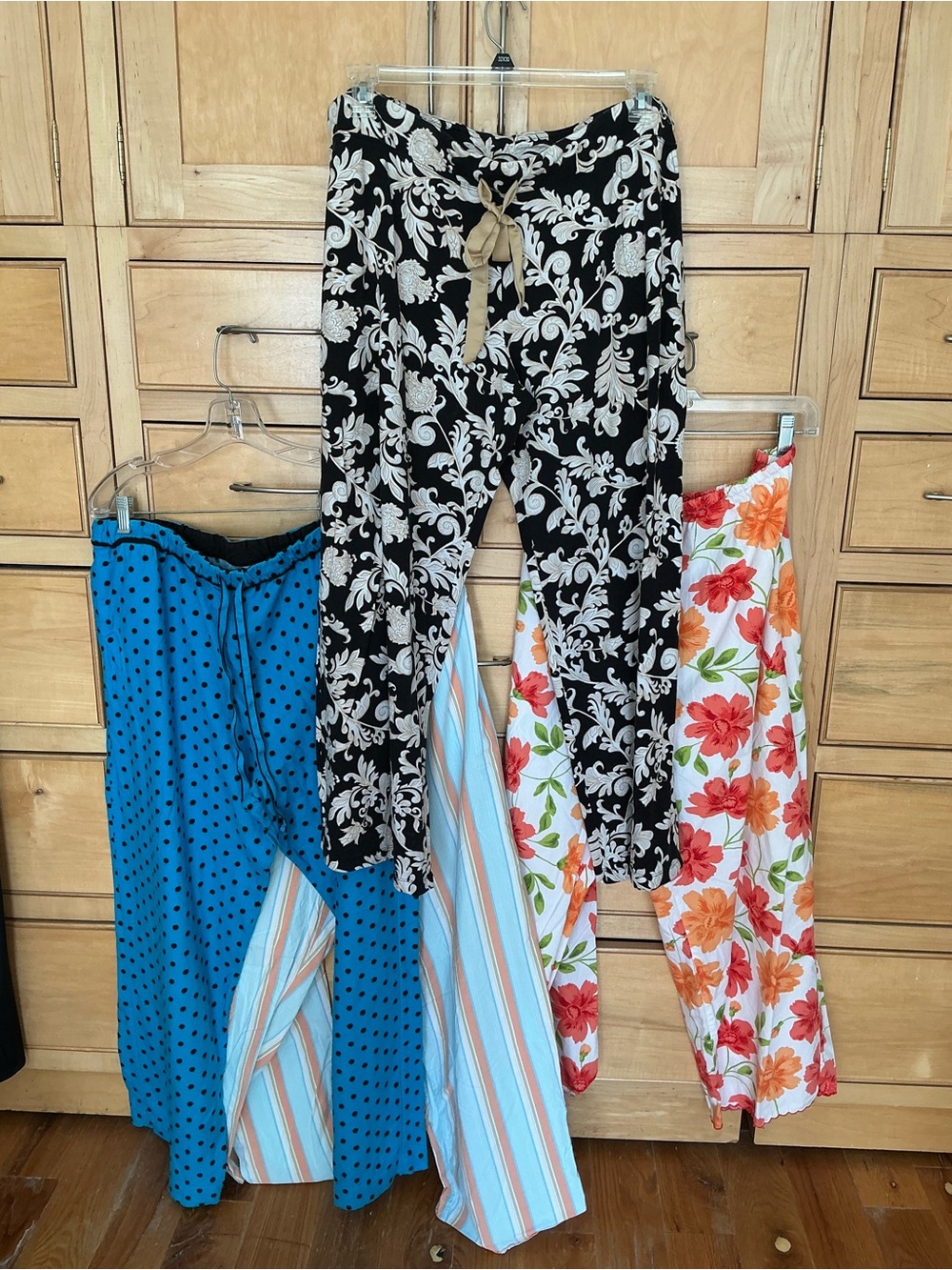 FOUR Pajama Bottoms Eddie Bauer, Soma, & DKNY 2XL